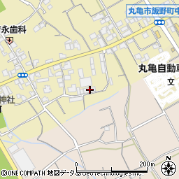 香川県丸亀市飯野町東二504周辺の地図