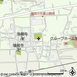 和歌山県紀の川市東国分98周辺の地図