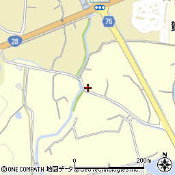 兵庫県南あわじ市賀集345周辺の地図