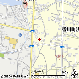 香川県高松市香川町浅野546周辺の地図