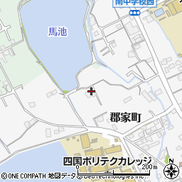 香川県丸亀市郡家町3619周辺の地図