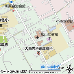 丸亀市役所総務部　飯山市民総合センター業務担当周辺の地図
