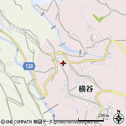 和歌山県紀の川市横谷199周辺の地図