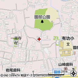和歌山県和歌山市園部838周辺の地図