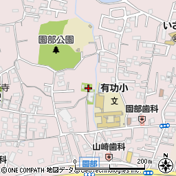和歌山県和歌山市園部1580周辺の地図