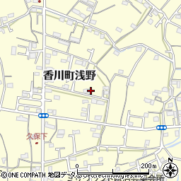 香川県高松市香川町浅野507周辺の地図