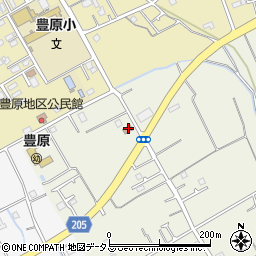 多度津豊原郵便局周辺の地図