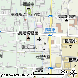 ＪＡ香川県長尾周辺の地図
