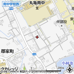 香川県丸亀市郡家町3536周辺の地図