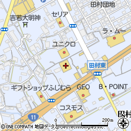 オートバックス丸亀店周辺の地図