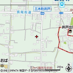 香川県木田郡三木町井戸2467周辺の地図