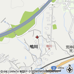 広島県廿日市市大野（鳴川）周辺の地図