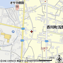 香川県高松市香川町浅野540周辺の地図