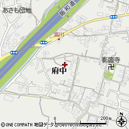 和歌山県和歌山市府中554周辺の地図