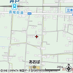 香川県木田郡三木町井戸2490-11周辺の地図