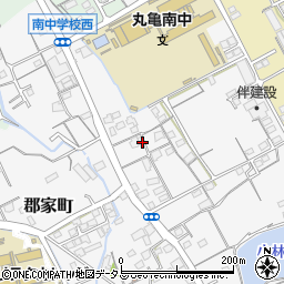 香川県丸亀市郡家町3553周辺の地図