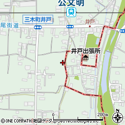 香川県木田郡三木町井戸2691周辺の地図