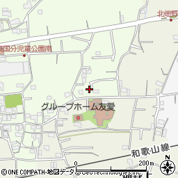 和歌山県紀の川市東国分741-21周辺の地図