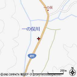 山口県下関市豊田町大字一ノ俣126周辺の地図