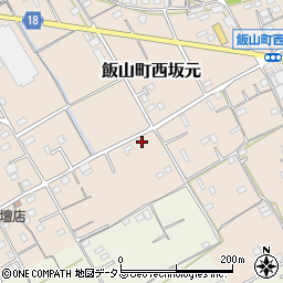 香川県丸亀市飯山町西坂元361周辺の地図