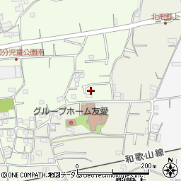 和歌山県紀の川市東国分741-18周辺の地図