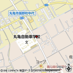 香川県丸亀市飯山町西坂元571周辺の地図