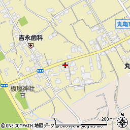 香川県丸亀市飯野町東二508周辺の地図