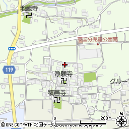 和歌山県紀の川市東国分836-1周辺の地図