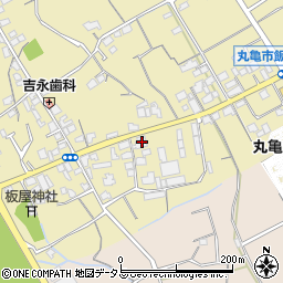 香川県丸亀市飯野町東二506周辺の地図