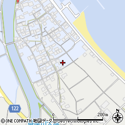 香川県東かがわ市小磯327周辺の地図