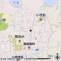 和歌山県和歌山市園部1493周辺の地図