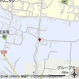 和歌山県岩出市金屋79周辺の地図