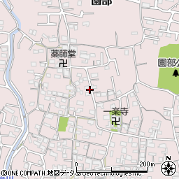 和歌山県和歌山市園部552周辺の地図