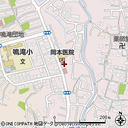 和歌山園部郵便局周辺の地図