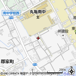 香川県丸亀市郡家町3524-8周辺の地図