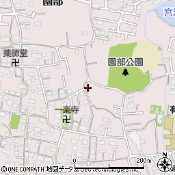 和歌山県和歌山市園部832周辺の地図