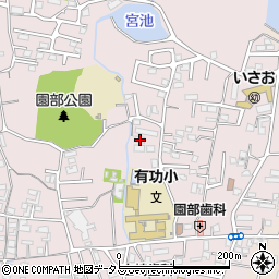 和歌山県和歌山市園部1487周辺の地図