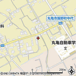 香川県丸亀市飯野町東二372周辺の地図