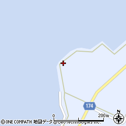 愛媛県越智郡上島町岩城3803周辺の地図