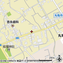 香川県丸亀市飯野町東二520周辺の地図