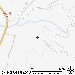 山口県下関市豊田町大字一ノ俣169周辺の地図