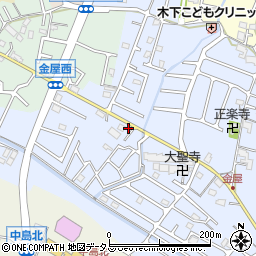 和歌山県岩出市金屋47周辺の地図