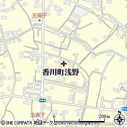 香川県高松市香川町浅野502周辺の地図