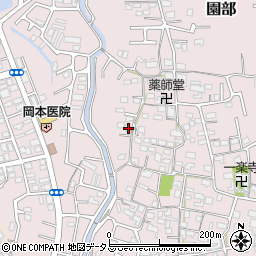 和歌山県和歌山市園部580周辺の地図
