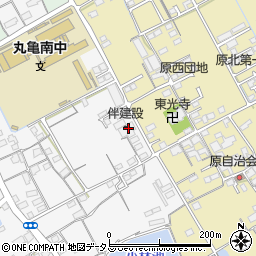 香川県丸亀市郡家町3513-3周辺の地図