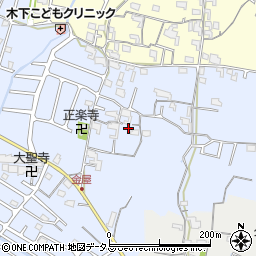 和歌山県岩出市金屋145周辺の地図