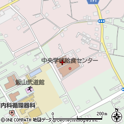 飯山学校給食センター周辺の地図