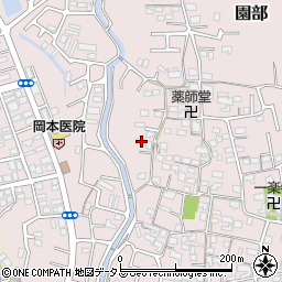 和歌山県和歌山市園部581周辺の地図