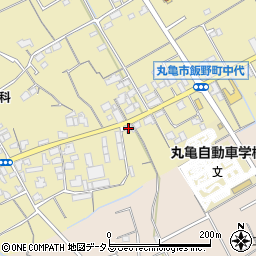 香川県丸亀市飯野町東二371周辺の地図