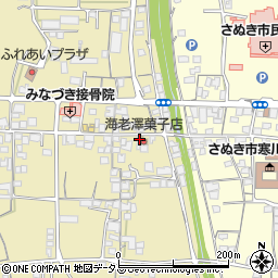 海老沢菓子店周辺の地図